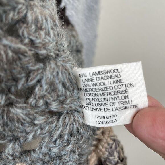 ROSIE NEIRA In Flight Mallard Duck Sweater ANTHROPOLOGIE Intarsia  S/M - Picture 6 of 11